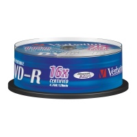   Verbatim DVD-R 4,7Gb 16 Cake/25 43538 Print