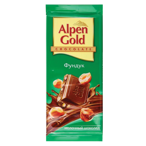 Alpen Gold шоколад фундук