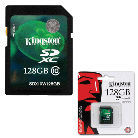 Карта памяти kingston sdxc 128 гб