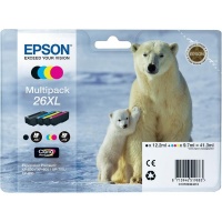   Epson 26XL C13T26364010 CMYK ..  XP600/700/800 (4