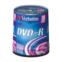   Verbatim DVD-R 4,7GB 16 CB/100 43549