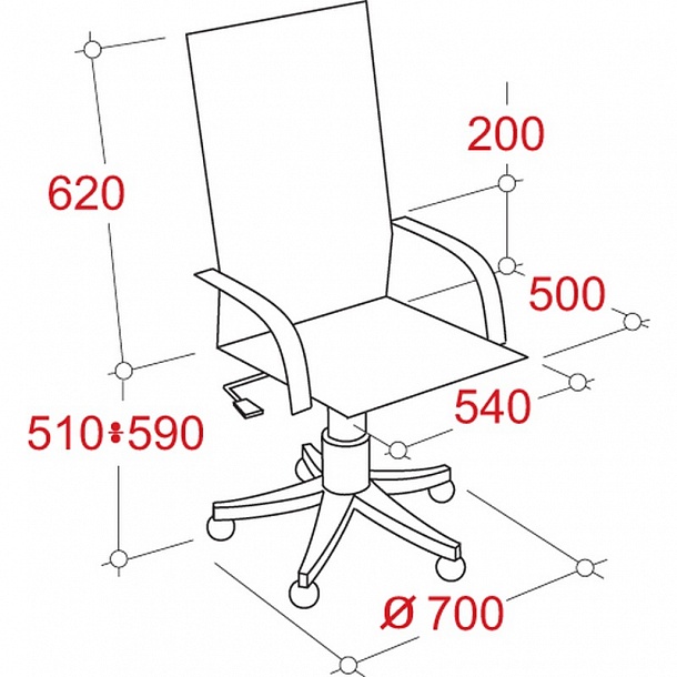 Кресло компьютерное кресло t 9908axsn