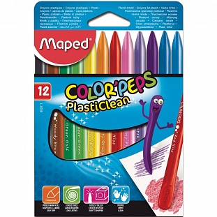   Maped COLOR'PEPS PLASTICLEAN 12 .