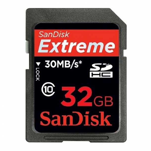 Карта памяти sandisk sd